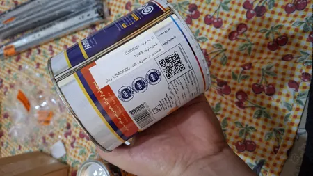 رنگ روغنی سفید براق جمیل مدل GLASS کد 711 حجم 1 لیتری