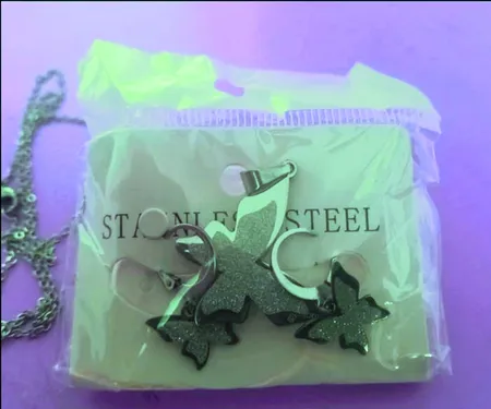 نیم ست طرح پروانه کد 209005