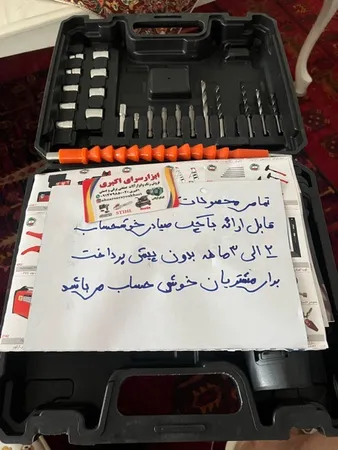 دریل شارژی ادون مدل AD-12A NEW 2021