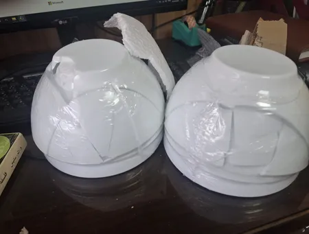 کاسه آبگوشت خوری طرح گرد مدل ساده کد 500187 بسته 6 عددی