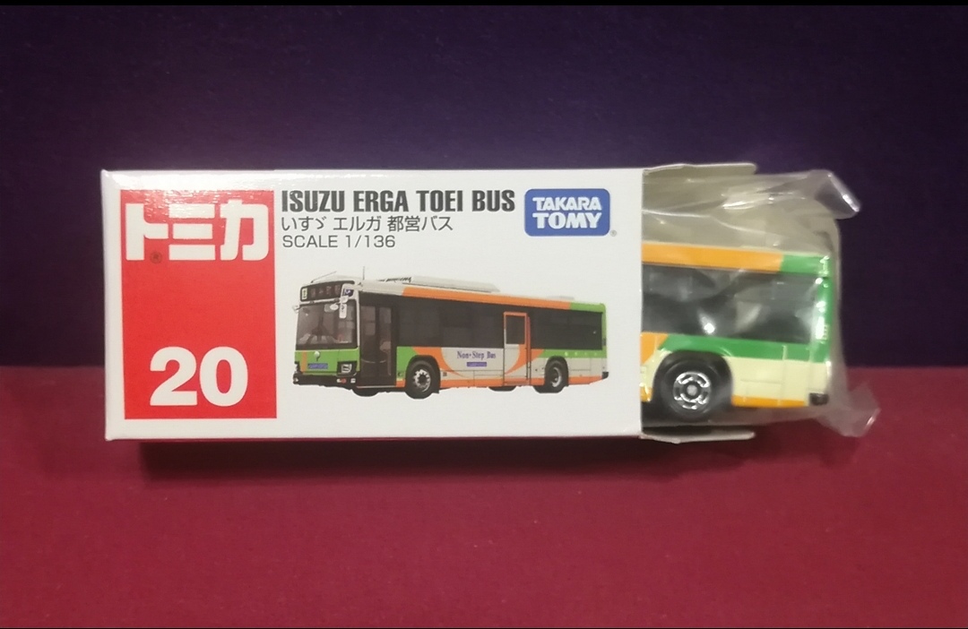 ماشین بازی تاکارا تامی مدل Isuzu Egra Toei Bus کد 879718