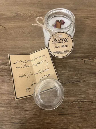 شمع دست ساز مدل پرنس