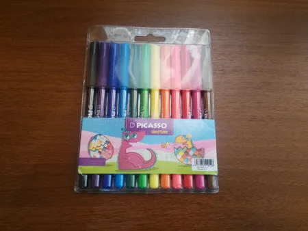 ماژیک 12 رنگ پیکاسو مدل آرت