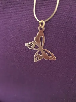 آویز گردنبند طلا 18 عیار اسنوگلد کد 13001