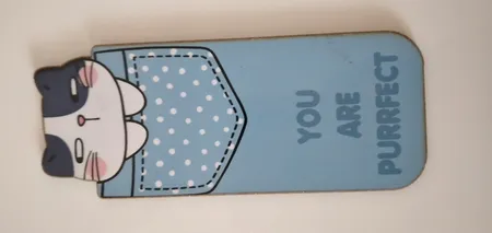 نشانگر کتاب باروچین مدل گربه های با مزه کد bk-12 بسته 4 عددی