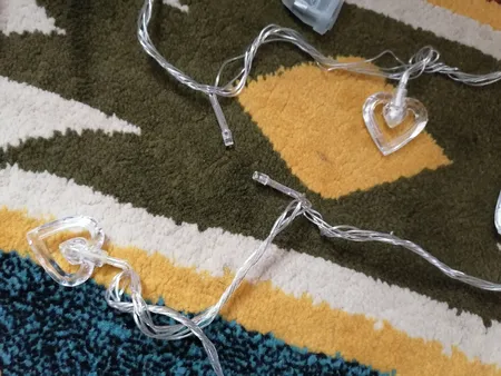 ریسه ال ای دی طرح قلب کد 01 طول 3 متر