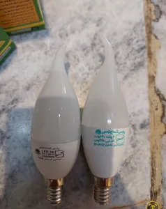 تجریه خرید لامپ اس ام دی 6 وات پارس شعاع توس مدل اشکی مات بسته 10 عددی