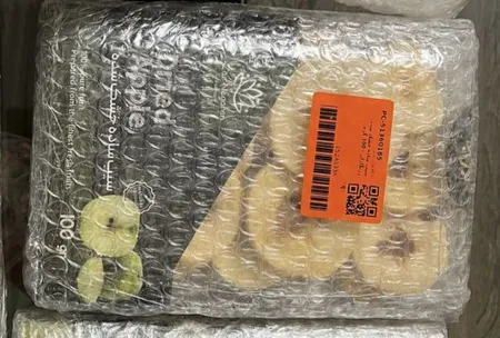 سیب ساده خشک شده زرنگاران - 100 گرم