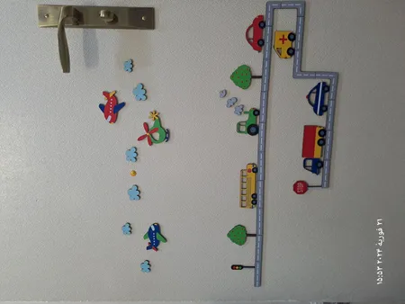 استیکر چوبی باروچین طرح Transportation