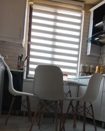 میز و صندلی ناهار خوری 4 نفره مدل مایا فایبر کد MF088