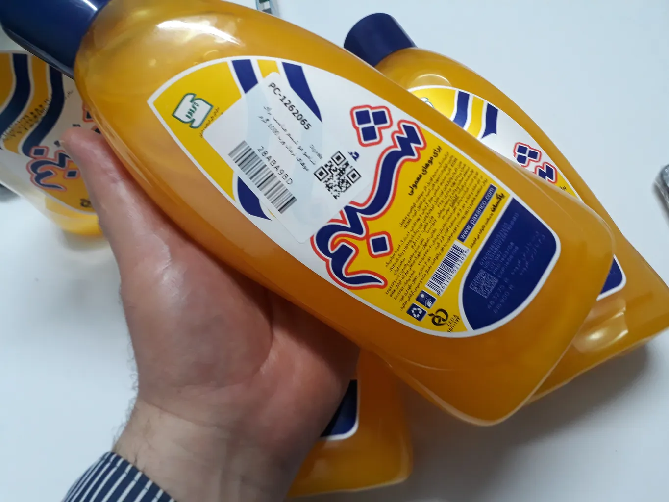 شامپو موهای معمولی شبنم مقدار 1000 گرم