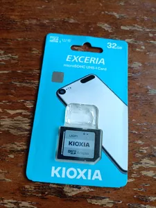 تجریه خرید کارت حافظه‌ microSDHC کیوکسیا مدل EXCERIA کلاس 10 استاندارد UHS-I U1 سرعت 100MBps ظرفیت 32 گیگابایت به همراه آداپتور SD