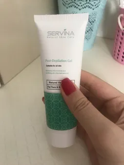 ژل بعد از اصلاح زنانه سروینا مدل All skins حجم 75 میلی لیتر