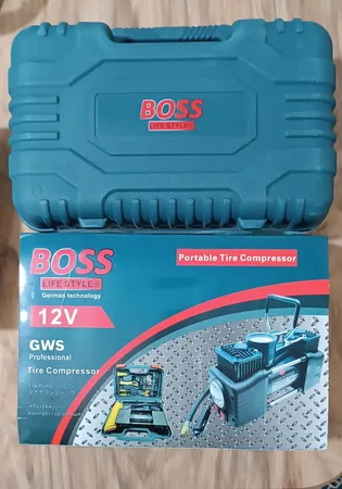 کمپرسور  فندکی هوا  باس مدل 150-PSI مجموعه 15 عددی