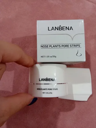 ماسک بینی لنبنا مدل سر سیاه مناسب انواع پوست وزن 30 گرم