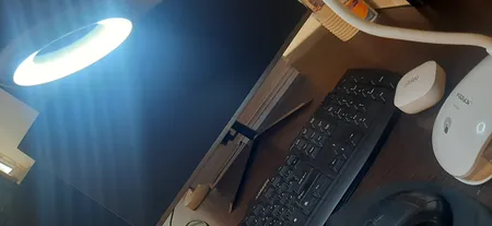 چراغ مطالعه لمسی گیره ای قابل شارژ ویداسی مدل WD-6038