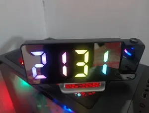 تجریه خرید ساعت رومیزی دیجیتال مدل صفحه رنگی پروژکتوردار کد DCX-673