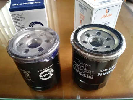 فیلتر روغن خودرو بهران فیلتر کد GS1128