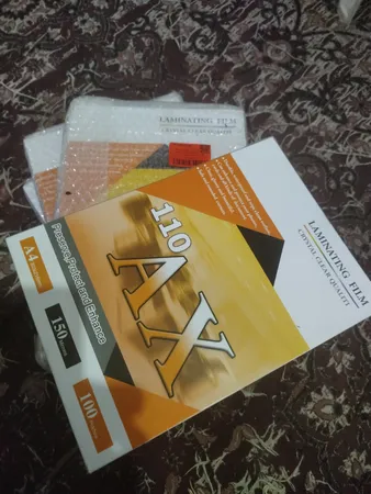 طلق پرس آ ایکس 110 براق مدل 150 میکرون سایز A4 بسته 100 عددی