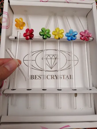 نی شربت خوری مدل best کد 63 بسته 6 عددی