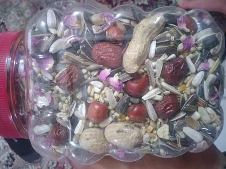 غذای پرندگان بازرگانی سپهر مدل هفت تخم کد 107 وزن 1000 گرم