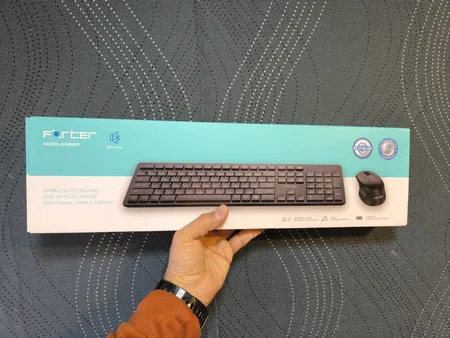 کیبورد و ماوس بیسیم فورتر مدل KM-8800