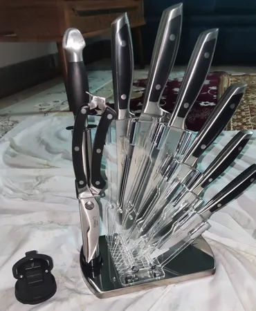 سرویس چاقو آشپزخانه 10 پارچه وینر کد W7335P به همراه چاقو تیزکن