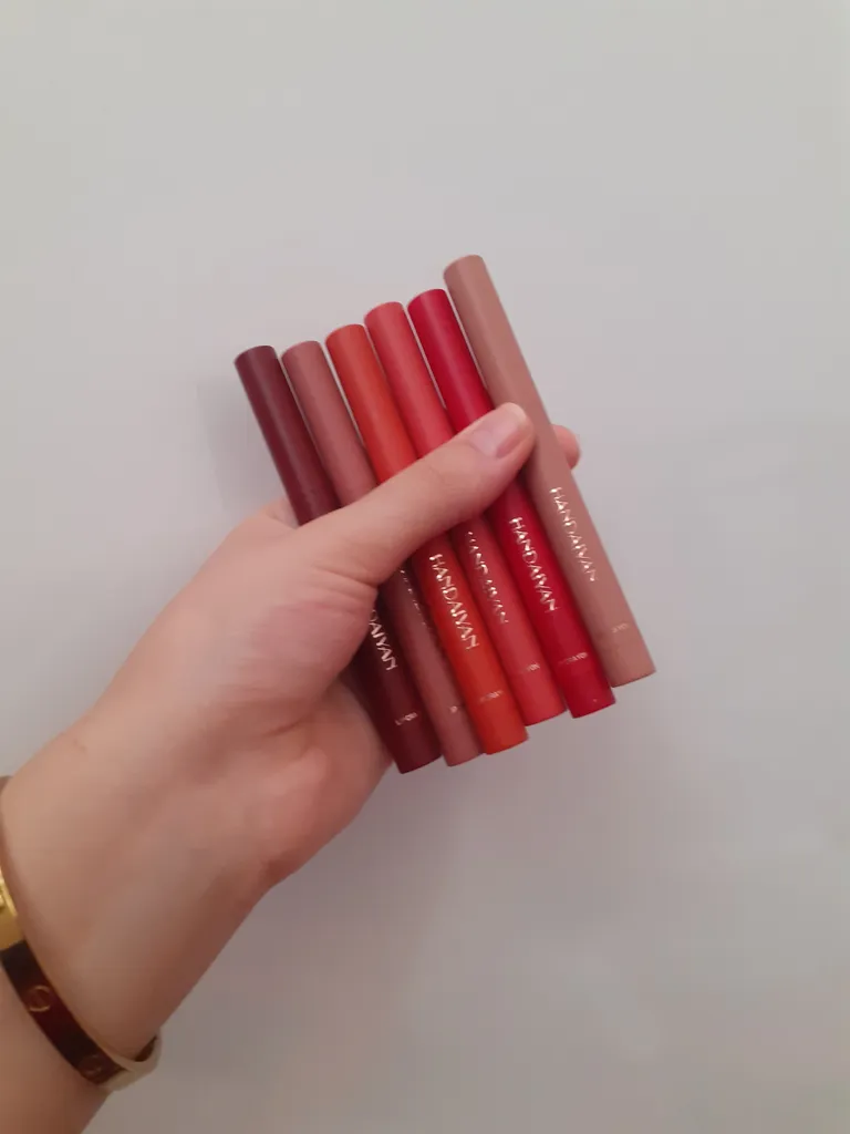 رژ لب مدادی هندیان شماره A بسته 6 عددی