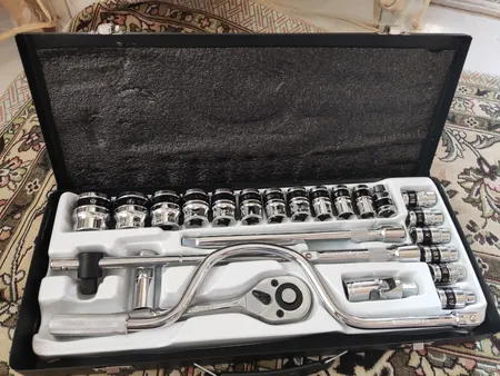 مجموعه 25 عددی آچار و سری بکس وسترن مدل WSN-S