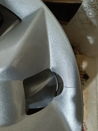 قالپاق چرخ تی پی ای مدل ساینایی کد TPA-PS04 سایز 13 اینچ مناسب برای پراید بسته 4 عددی