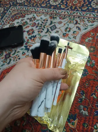 ست برس آرایشی کد 08 بسته 10 عددی