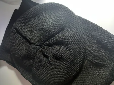 ست کلاه و شال گردن بافتنی مدل فرانسوی کد 109