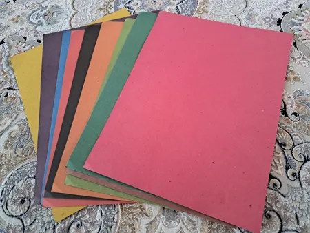 مقوا رنگی کد a-n1904 سایز A4 بسته 10 عددی