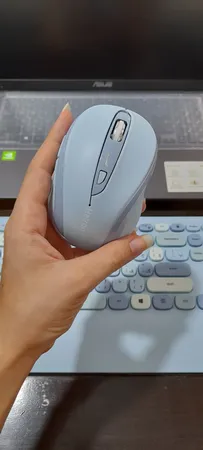 کیبورد و ماوس بی سیم هترون مدل HKCW350، سوییچ ممبران، Full-Size