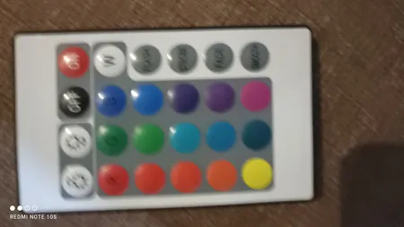 ریسه ال ای دی مدل RGB-remote طول 5 متر