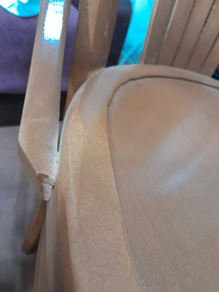 میز و صندلی ناهارخوری چوبی اسپرسان چوب مدل sl01