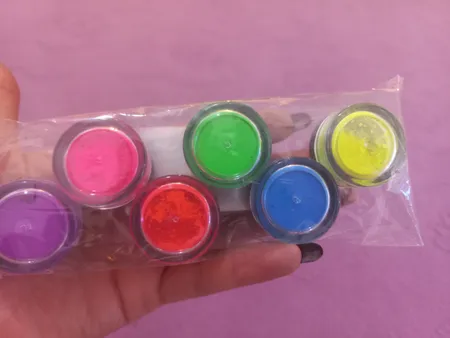 پودر پیگمنت ناخن مدل MuCLR-06 مجموعه 6 عددی