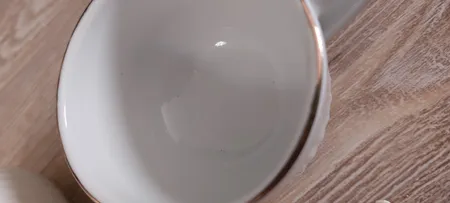 سرویس قهوه خوری 12 پارچه لمونژ مدل خط طلا کد 415