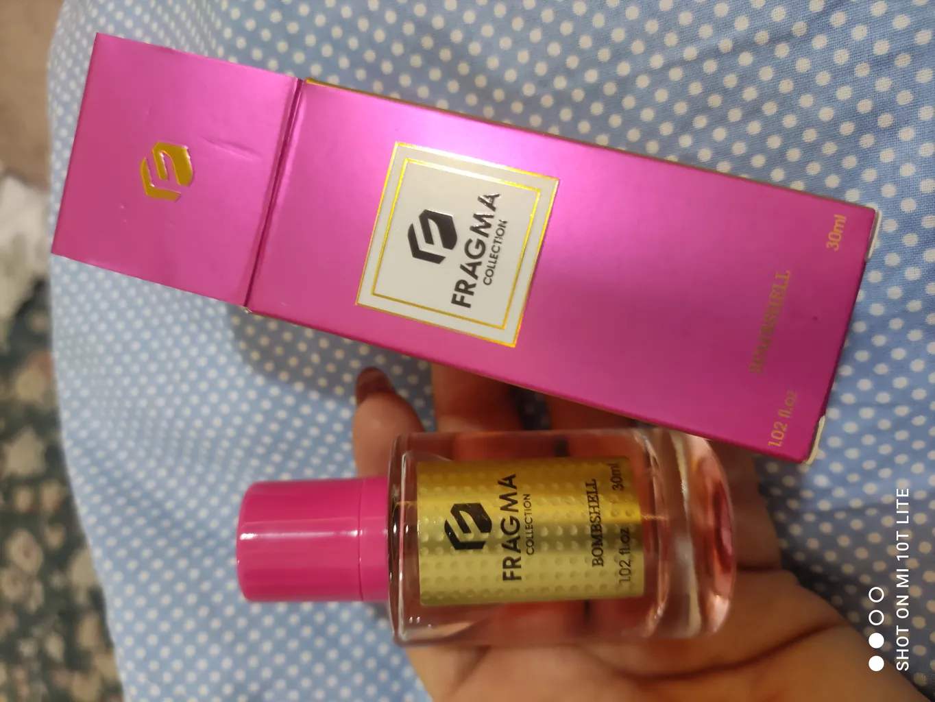 عطر جیبی زنانه فراگما مدل BOMBSHELL حجم 30 میلی لیتر