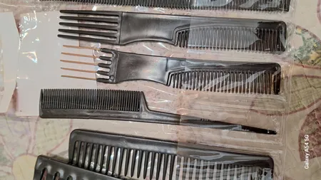 ست شانه مو سافاری کد 31282 بسته 10 عددی