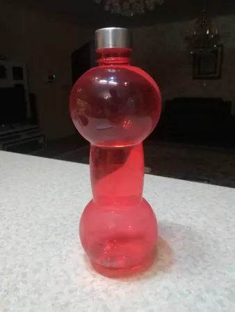 قمقمه طرح دمبل D007 گنجایش 0.5 لیتر بسته 2 عددی