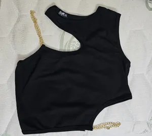 تجریه خرید کراپ‌تاپ زنانه مدل بغل زنجیری