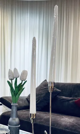 شمع مدل قلمی بسته 6 عددی