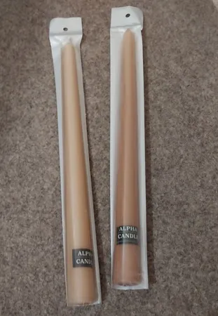 شمع مدل قلمی 30cm بسته 12 عددی