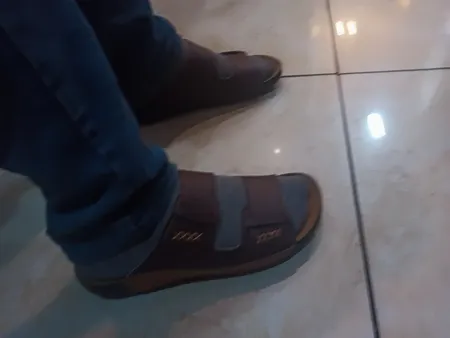 صندل مردانه شهپر مدل ماهان 108 کد 07