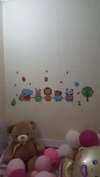 استیکر ژیوار مدل قطار دوستی حیوانات