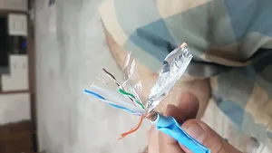 تجریه خرید کابل شبکه Cat6 مدل sftp