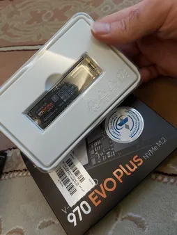 اس اس دی اینترنال سامسونگ مدل 970EVO PLUS ظرفیت 250 گیگابایت