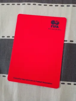 کارت داوری فوتبال طرح FIFA 56