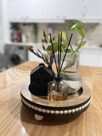 گلدان دکوری مدل شیشه ای دنیز